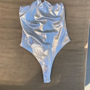 Silver one piece